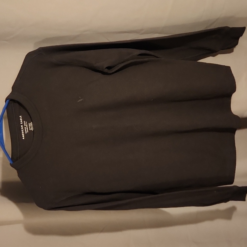 Mens XS American Eagle long sleeve waffle shirt